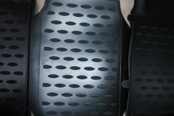 2 399 р. Комплект ковриков салона (полиуретан) Element Toyota Camry XV55 2-ой рестайлинг (2017-2018). Увеличить фотографию 2
