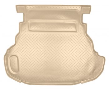 2 299 р. Коврик багажника Norplast Unidec (2,5 л)  Toyota Camry ( XV50,  XV55) (2011-2018) (Цвет: бежевый). Увеличить фотографию 1