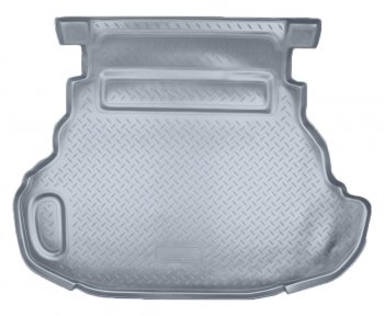 2 299 р. Коврик багажника Norplast Unidec (2,5 л)  Toyota Camry ( XV50,  XV55) (2011-2018) (Цвет: серый). Увеличить фотографию 1