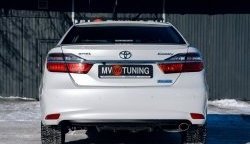 3 899 р. Козырёк на заднее стекло Tuning-Sport  Toyota Camry ( XV50,  XV55) (2011-2018) (Неокрашенный). Увеличить фотографию 4