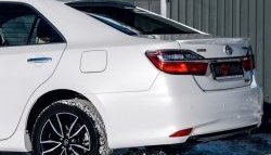 3 899 р. Козырёк на заднее стекло Tuning-Sport  Toyota Camry ( XV50,  XV55) (2011-2018) (Неокрашенный). Увеличить фотографию 7