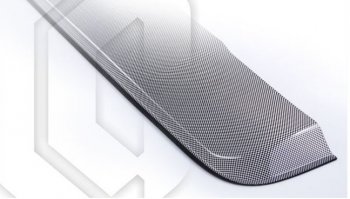Универсальный дефлектор люка Hyundai Solaris RB дорестайлинг седан  (2010-2014) CA-Plastiс (940 мм). (Шелкография черная)Цена: 2 069 р.. Увеличить фотографию 1