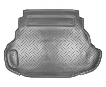 1 869 р. Коврик в багажник Norplast Unidec (3,5l)  Toyota Camry ( XV50,  XV55) (2011-2018) (Цвет: черный). Увеличить фотографию 1