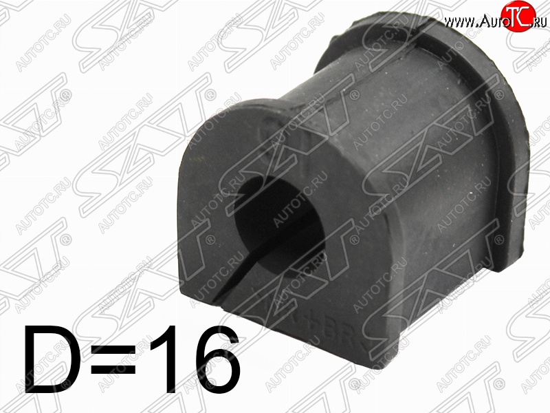 90 р. Резиновая втулка заднего стабилизатора (D=16) SAT Toyota Camry XV50 дорестайлинг (2011-2014)