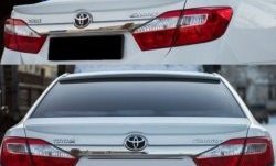 2 999 р. Козырёк на заднее стекло CT  Toyota Camry  XV50 (2011-2014) (Неокрашенный). Увеличить фотографию 2