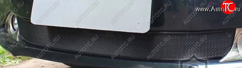 1 469 р. Защитная решётка в воздуховод автомобиля Russtal (черная) Toyota Camry XV50 дорестайлинг (2011-2014)