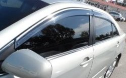 3 299 р. Дефлекторы окон (ветровики) Novline 4 шт Toyota Camry XV40 рестайлинг (2009-2011). Увеличить фотографию 1