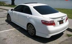 2 199 р. Лип спойлер ОЭМ  Toyota Camry  XV40 (2006-2011) (Неокрашенный). Увеличить фотографию 5