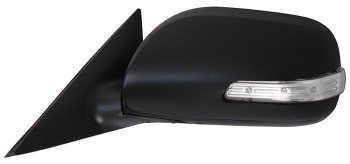 1 299 р. Боковое левое зеркало заднего вида (поворотник) SAT  Toyota Camry  XV40 (2009-2011) (Неокрашенное). Увеличить фотографию 1