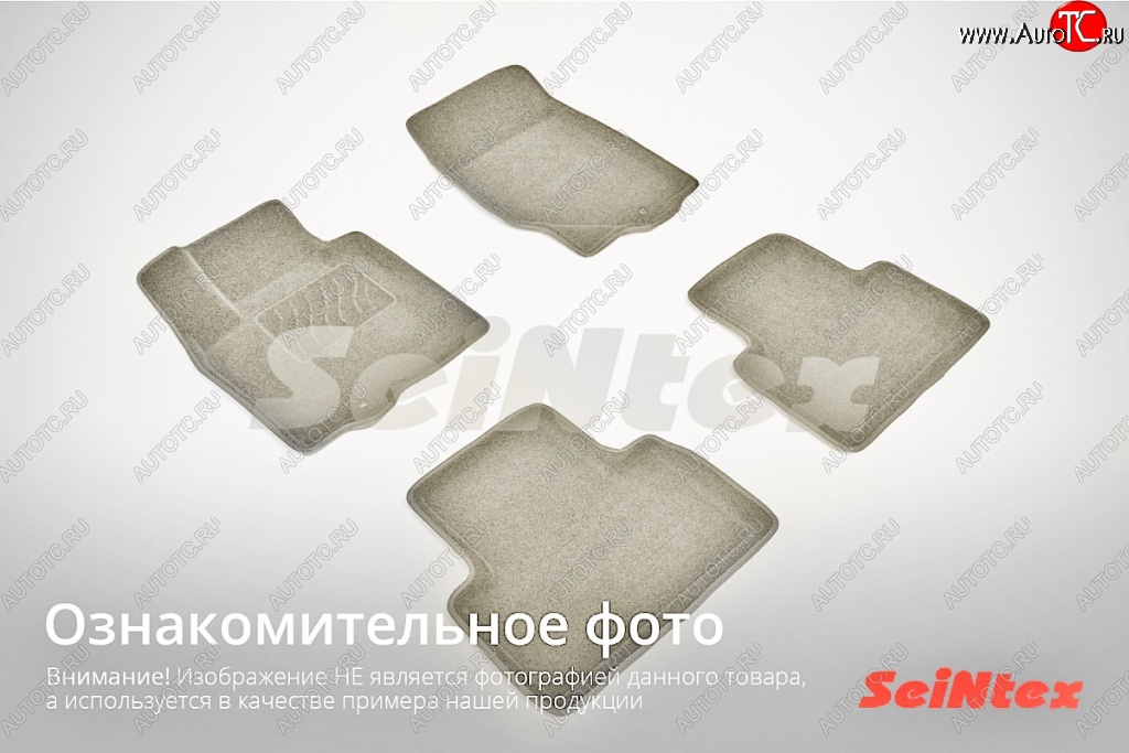 4 599 р. Износостойкие коврики в салон SeiNtex Premium 3D (ворсовые)  Toyota Camry  XV40 (2009-2011)