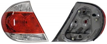 4 849 р. Левый фонарь SAT (4 лампочки)  Toyota Camry  XV30 (2004-2006). Увеличить фотографию 1