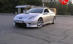 4 699 р. Накладка переднего бампера CarZone MK2 Toyota Celica T230 (1999-2006). Увеличить фотографию 2