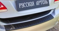 1 469 р. Защитная накладка на задний бампер RA  Toyota Corolla  E150 (2006-2010) седан дорестайлинг. Увеличить фотографию 5