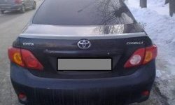 4 899 р. Спойлер CT  Toyota Corolla  E150 (2006-2010) (Неокрашенный). Увеличить фотографию 2