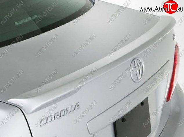 4 899 р. Спойлер CT Toyota Corolla E150 седан дорестайлинг (2006-2010) (Неокрашенный)