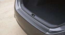 1 129 р. Защитная накладка на задний бампер RA  Toyota Corolla  E180 (2013-2019). Увеличить фотографию 1