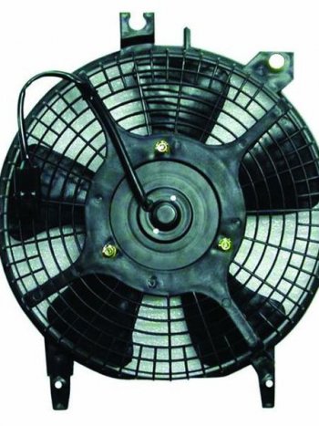 4 099 р. Вентилятор радиатора кондиционера в сборе (4EFE/4AGE/2E/4AFE) SAT Toyota Corolla E100 седан (1991-2002). Увеличить фотографию 1