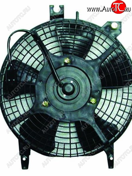 4 099 р. Вентилятор радиатора кондиционера в сборе (4EFE/4AGE/2E/4AFE) SAT  Toyota Corolla ( E100,  E110) - Sprinter Carib