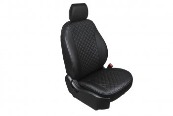 Чехлы для сидений SeiNtex (экокожа) Toyota (Тойота) Corolla (Королла) ( E150,  E140) (2006-2013) E150, E140 седан дорестайлинг, седан дорестайлинг, седан рестайлинг, седан рестайлинг