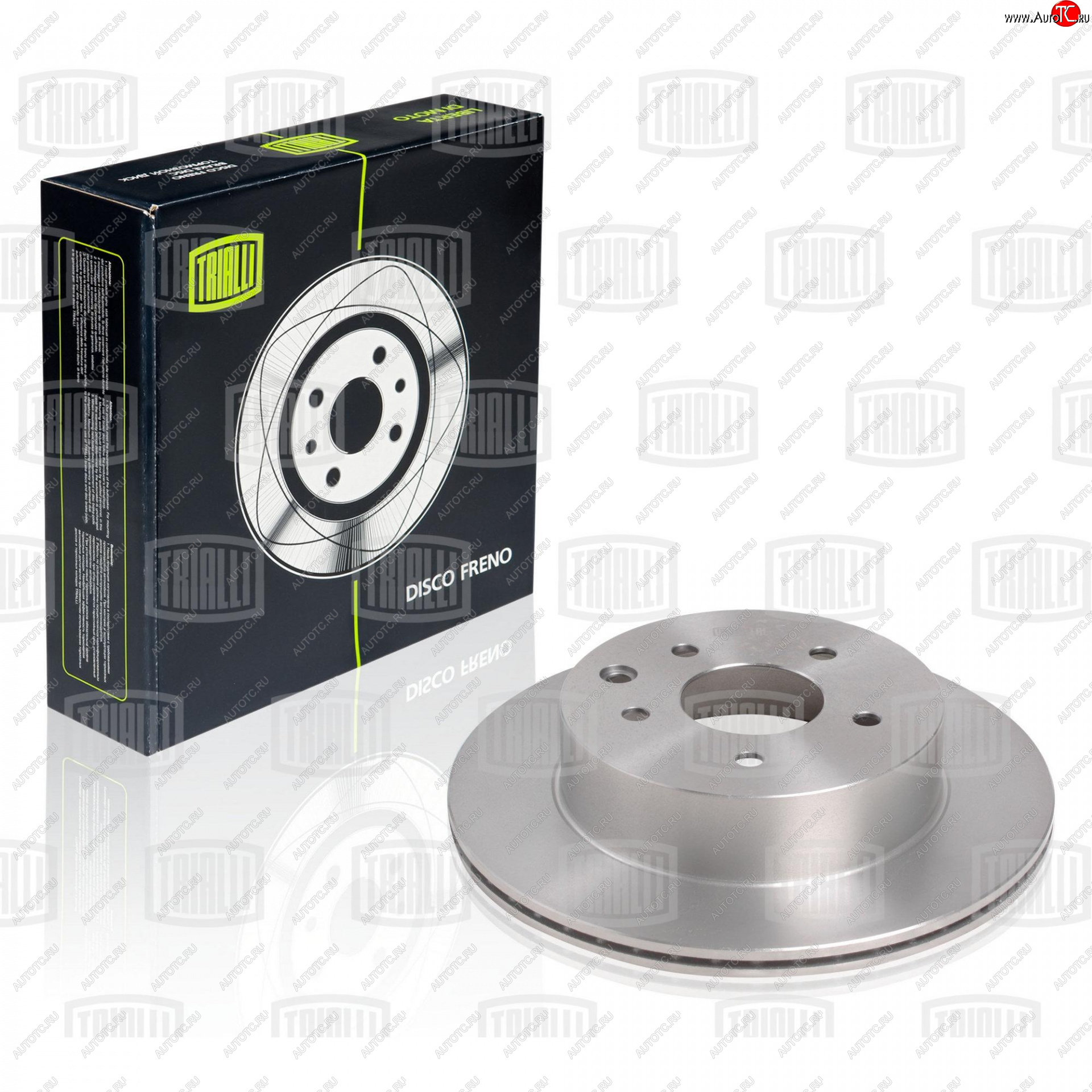 2 899 р. Задний тормозной диск на Trialli (292 мм) Nissan Qashqai +2 1 J10 рестайлинг (2010-2014)