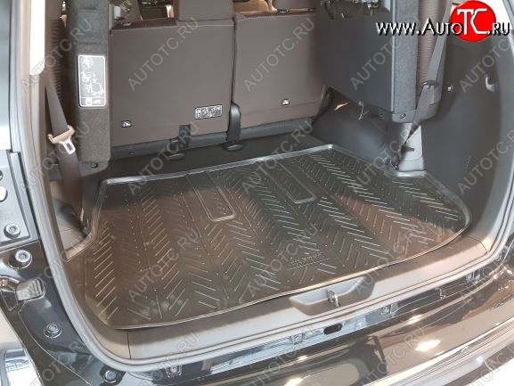 1 229 р. Коврик в багажник Aileron Toyota Fortuner AN160 дорестайлинг (2015-2020)