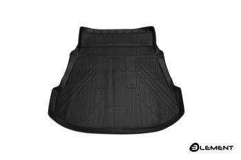 2 169 р. Коврик 3D багажника Element (полиуретан)  Toyota Fortuner  AN160 (2015-2024) (Черный). Увеличить фотографию 1