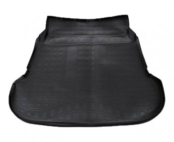 2 359 р. Коврик в багажник Norplast (сложенный 3 ряд) Toyota Fortuner AN160 дорестайлинг (2015-2020) (Черный). Увеличить фотографию 1