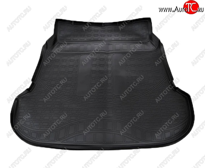 2 359 р. Коврик в багажник Norplast (сложенный 3 ряд) Toyota Fortuner AN160 дорестайлинг (2015-2020) (Черный)