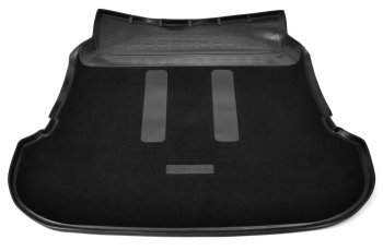 3 399 р. Комбинированый коврик с повышенной износостойкостью в багажник Unidec (полиуретан, текстиль, 7 мест - сложенный ряд) Toyota Fortuner AN160 дорестайлинг (2015-2020) (Черный). Увеличить фотографию 1