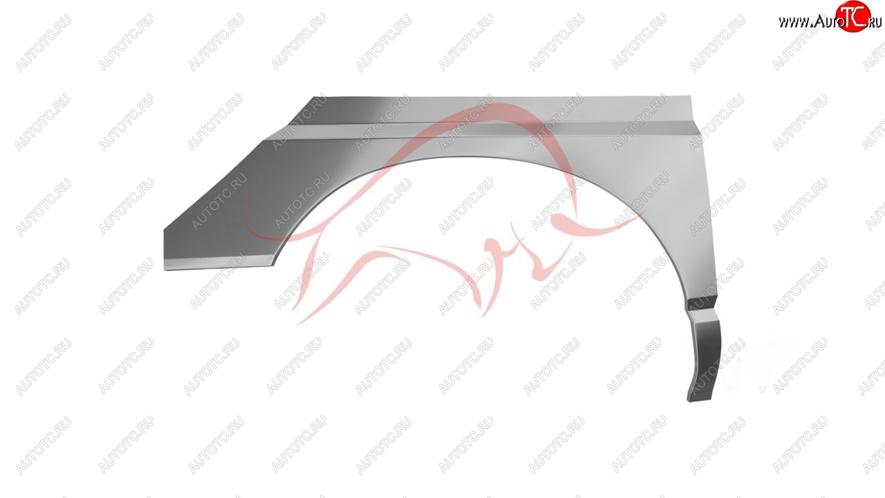 2 189 р. Правая задняя ремонтная арка (внешняя) Wisentbull  Toyota Granvia  xH10 - Hiace Regius