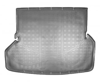 1 799 р. Коврик в багажник Norplast Unidec (7 мест)  Toyota Highlander  XU40 (2010-2013) (Цвет: черный). Увеличить фотографию 1