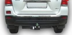 7 499 р. Фаркоп Лидер Плюс Toyota Highlander XU40 рестайлинг (2010-2013) (Без электропакета). Увеличить фотографию 1