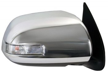 5 849 р. Боковое правое зеркало заднего вида (обогрев) SAT Toyota Hilux AN20,AN30  2-ой рестайлинг (2011-2016) (Неокрашенное). Увеличить фотографию 1