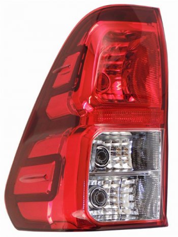 2 399 р. Левый фонарь SAT Toyota Hilux AN120 дорестайлинг (2016-2020). Увеличить фотографию 1