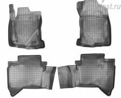 Комплект ковриков в салон Norplast Toyota (Тойота) Hilux (Хайлюкс)  AN120 (2016-2020) AN120 дорестайлинг