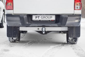 14 799 р. Фаркоп Petroil Tuning (съемный квадрат) Toyota Hilux AN120 1-ый рестайлинг (2017-2020) (Без заглушки ). Увеличить фотографию 4