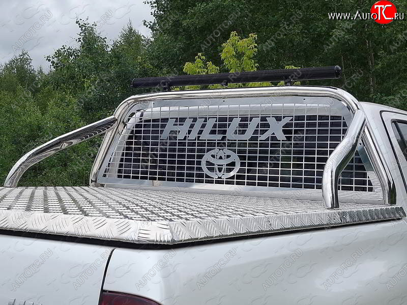 64 999 р. Крышка багажника (алюминий) TCC Toyota Hilux AN120 2-ой рестайлинг (2020-2024)
