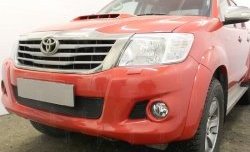1 269 р. Защитная решётка в воздуховод автомобиля Russtal  Toyota Hilux  AN20,AN30 (2011-2016). Увеличить фотографию 1