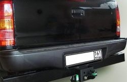 5 299 р. Фаркоп Лидер Плюс (до 1200 кг)  Toyota Hilux  AN10,AN20 (2008-2011) (Без электропакета). Увеличить фотографию 2