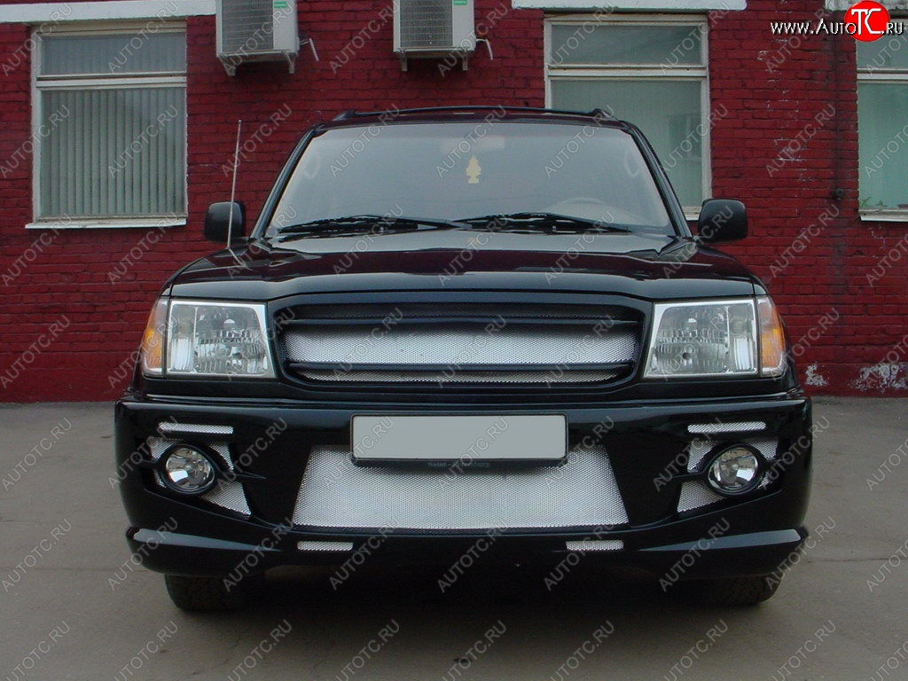 13 449 р. Передний бампер HUNTER  Toyota Land Cruiser  100 (1998-2002) (Неокрашенный)