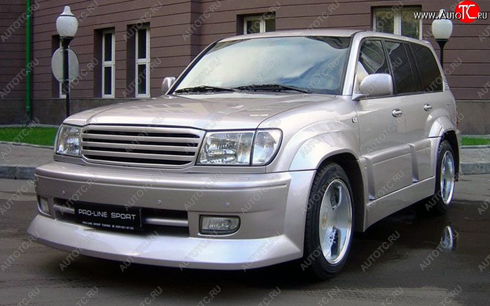 7 199 р. Решетка радиатора HUNTER  Toyota Land Cruiser  100 (1998-2002) (Неокрашенная)