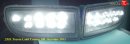 2 179 р. Разработка и создание уникальных дневных ходовых огней LED АвтоТК Toyota Land Cruiser 100 дорестайлинг (1998-2002) (4 LED/модуль, Цвет свечения: холодный белый, Выключение ДХО при габаритах, Взамен ПТФ). Увеличить фотографию 2