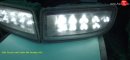 2 179 р. Разработка и создание уникальных дневных ходовых огней LED АвтоТК Toyota Land Cruiser 100 дорестайлинг (1998-2002) (4 LED/модуль, Цвет свечения: холодный белый, Выключение ДХО при габаритах, Взамен ПТФ). Увеличить фотографию 4