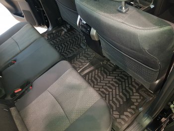 1 649 р. Комплект ковриков в салон Aileron 3D (с подпятником)  Toyota Land Cruiser Prado  J150 (2017-2020). Увеличить фотографию 5