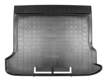 2 899 р. Коврик в багажник Norplast (5 мест)  Toyota Land Cruiser Prado  J150 (2017-2020) (Черный с фартуком). Увеличить фотографию 1