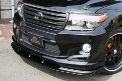 16 649 р. Элерон под передний бампер ELFORD SUV NEO  Toyota Land Cruiser  200 (2012-2015) (Неокрашенная). Увеличить фотографию 3