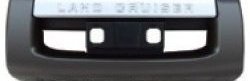 Накладка на передний бампер Sport v2 Toyota Land Cruiser 200 1-ый рестайлинг (2012-2015)