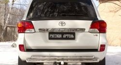799 р. Реснички на фонари RA  Toyota Land Cruiser  200 (2012-2015) (Неокрашенные). Увеличить фотографию 2
