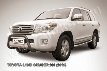 Кенгурятник d76 низкий мини Toyota (Тойота) Land Cruiser (Лэнд)  200 (2012-2015) 200 1-ый рестайлинг