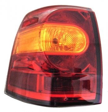 4 899 р. Левый фонарь наружный SAT Toyota Land Cruiser 200 1-ый рестайлинг (2012-2015). Увеличить фотографию 1
